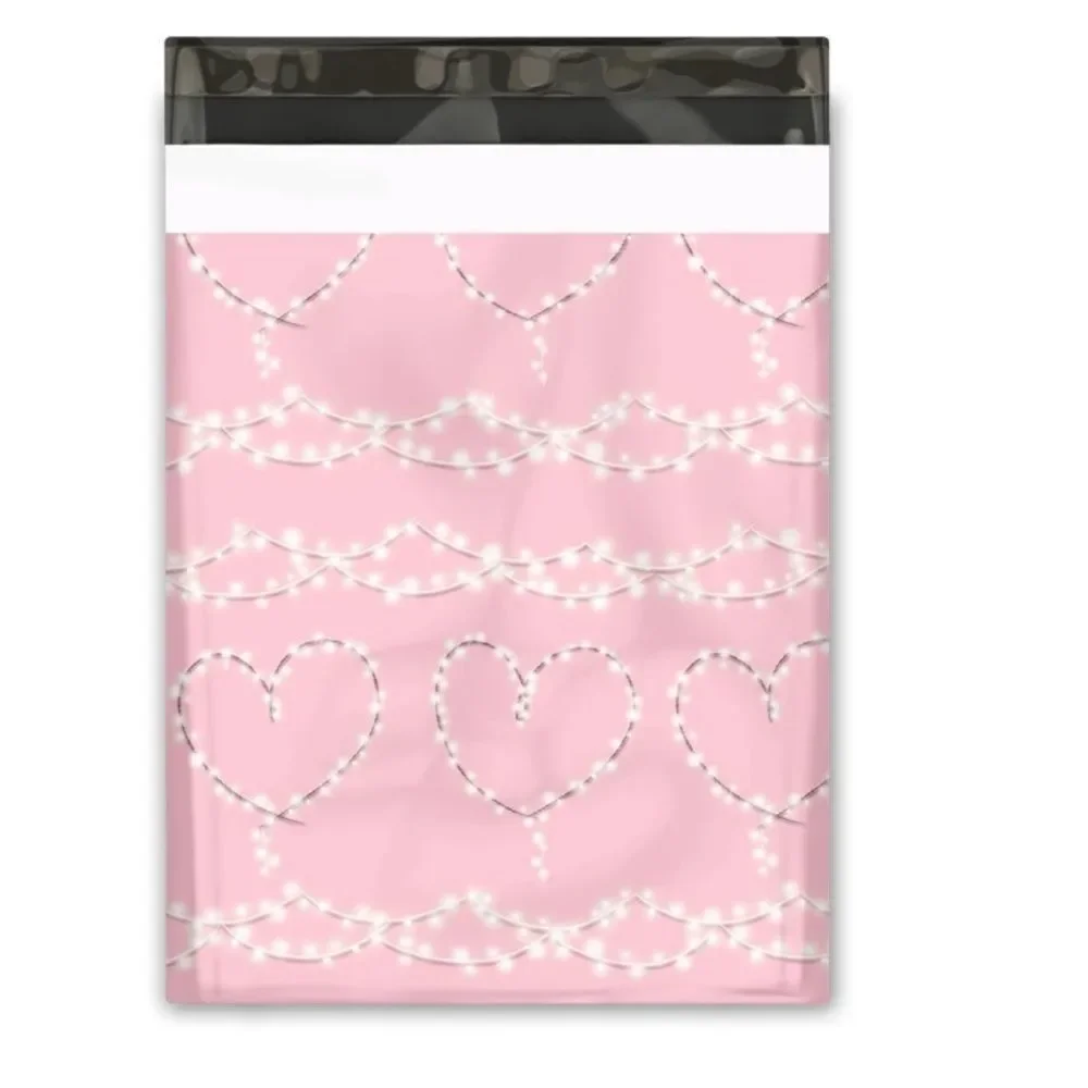 Poly Mailers MIx 6x9 10x13 14.5x19 30 pieces insert cards 30 stickers